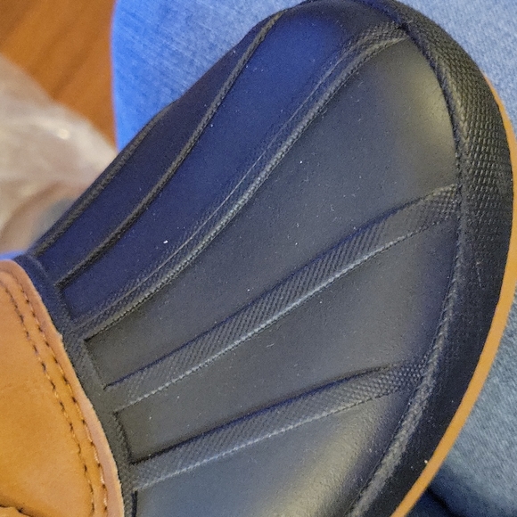 Goodfellow tan black waterproof duck boots lace up size 7 New w/tags MSRP…$45 - Picture 7 of 10